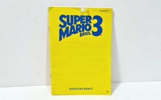 NES - Super Mario Bros 3 ohjekirja