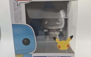Funko Pop #504 Silver Squirtle