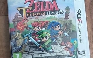 * Legend of Zelda Tri Force Heroes 3DS PAL - EUR Lue Kuvaus