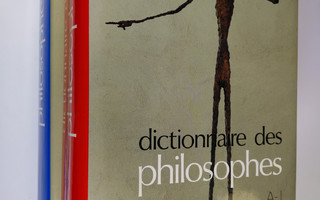 Denis Huisman : Dictionnaire des philosophes 1-2