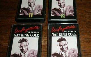 Nat King Cole: The Best of... Unforgettable NELJÄ KASETTIA