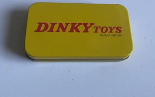 Dinky Toys  peltilaatikko ja juliste