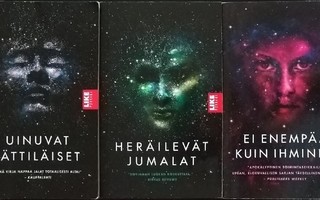 Sylvain Neuvel: Themis-kansiot #1-3/3 (Like-pokkarit)