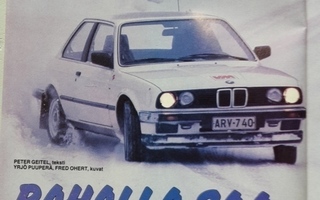 BMW 320i koeajo-esite, 1984