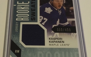 2016-17 SP game used Rookie sweaters Kasperi Kapanen /499