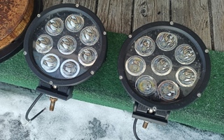 Todella tehokkaat 80 W led kaukovalot,ref 12,5.