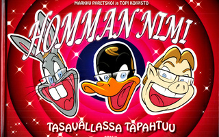 HOMMAN NIMI - Tasavallassa tapahtuu (Otava 2016)