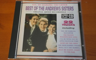 The Best of the Andrews Sisters- Long Play CD.