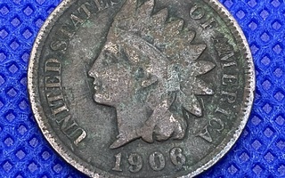 Indian head penny 1906