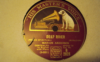 78 rpm Deep river/Heav'n, heav'n! (I got a robe)