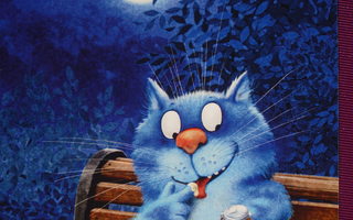 Irina Zeniuk sinisellä kissalla rannekello