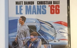 Le Mans '66 (4K Ultra HD + Blu-ray) Christian Bale (UUSI)