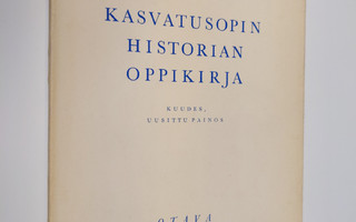 A. K. Ottelin : Kasvatusopin historian oppikirja