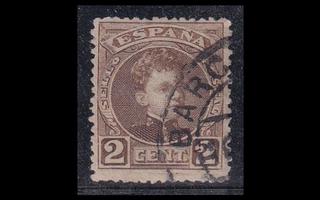 Espanja 206 o Alfonso XIII 2 C (1901)