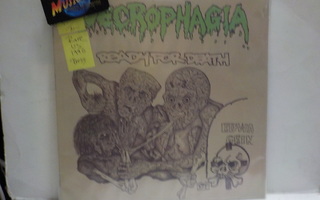 NECROPHAGIA - READY FOR DEATH M-/M- RARE US 1990 LP