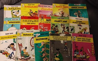 Lucky Luke sarjakuvia jättipaketti