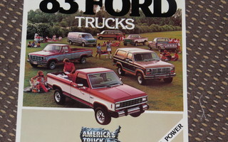 1983 Ford Pickup / Van / Bronco esite - KUIN UUSI