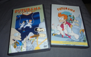 DVD x 2 kpl Futurama
