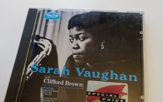 CD Sarah Vaughan with Clifford Brown  ( Sis.postikulut )