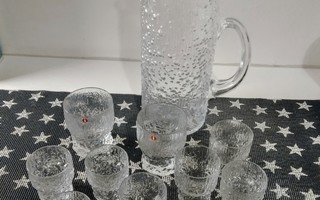 Iittala Hopla Kaadin ja laseja