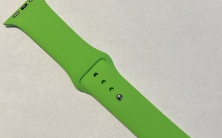Vihreä silikoniranneke Apple Watchiin 42/44mm