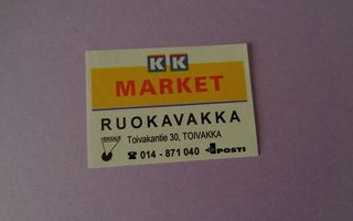 TT-etiketti K Market Ruokavakka, Toivakka