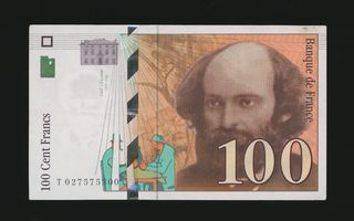 Ranska 100 Francs 1997 P158, VF