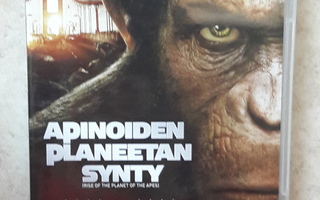 Apinoiden planeetan synty (2011), DVD.