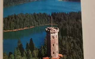 Hämeenlinna, Aulangon näkötorni, postikortti