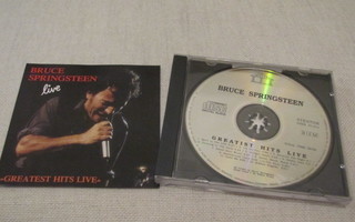 Bruce Springsteen Greatest hits live cd Hollanti 1992