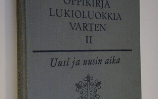 Gunnar Sarva : Historian oppikirja lukioluokkia varten 2,...