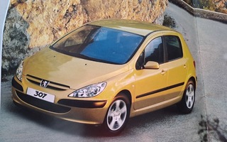 Peugeot 307 -esite, 2002
