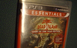 PS3 peli: DEAD ISLAND (GOTY)  Sis.postikulut