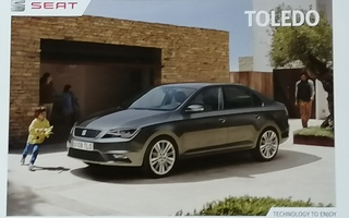 2015 SEAT Toledo esite - KUIN UUSI - 32 sivua - suom