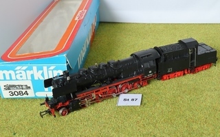 #St87 Märklin 3084 DIGI/muuntaja, BR 050 + savu