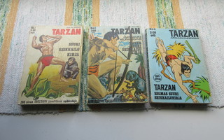 Tarzan suuri seikkailukirja  3 kpl.