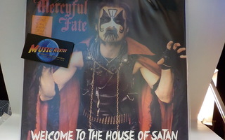 MERCYFUL FATE - WELCOME TO THE HOUSE OF SATAN RED LP M-/M-