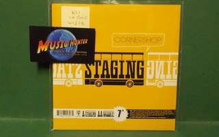 CORNERSHOP - STAGING / GREEN P´S - UUSI UK 2002 7" SINGLE