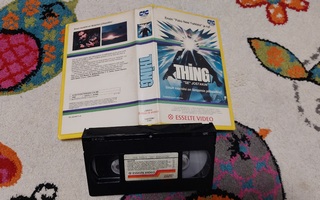 The thing - se jostakin VHS John Carpenter