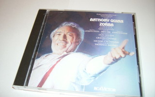 CD ANTHONY QUINN AS ZORBA (1983) Sis.postikulut