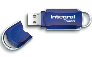 Integral 64GB Courier Flash Drive