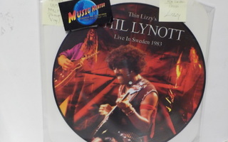 PHIL LYNOTT - LIVE IN SWEDEN 83 UUSI PICTURE VINYL