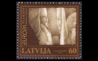 Latvia 590 ** Europa julistetaide (2003)