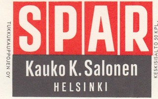 Helsinki. Kauko K. Salonen SPAR  b366