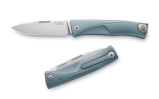 Taskuveitsi Lionsteel Thrill Titanium sininen