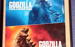 (SL) 2 DVD) Godzilla (2014) & King of the Monsters (2019
