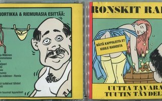 ARTTU JORTIKKA & RIEMURASIA . CD-LEVY . RONSKIT RALLIT K-18