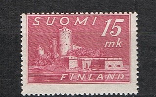 1945  M30 15mk Olavinlinna  ++