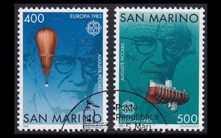 San Marino 1278-9 o Europa ihmiskunnan saavutuksia (1983)