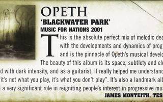 Opeth: Blackwater Park • LUE MERKITYS